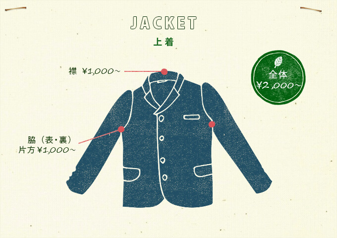 上着・ジャケット